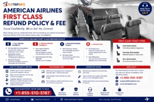 American Airlines First Class Refund Policy & Fee