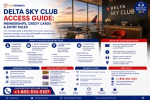Delta Sky Club Access Guide: Memberships, Credit Cards & Entry Rules