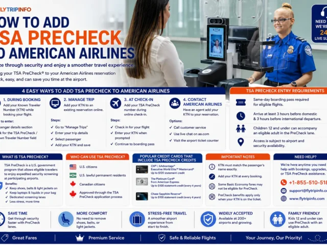 How To Add TSA Precheck To American Airlines