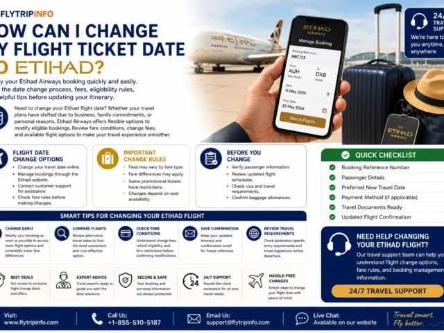 How Can I Change My Flight Ticket Date to Etihad
