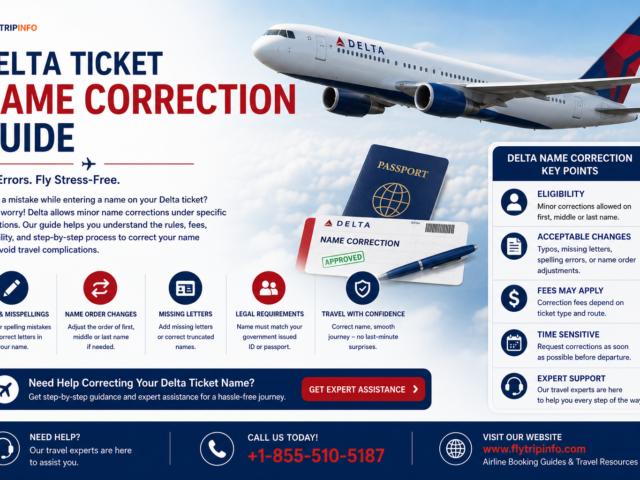 Delta Name Change on Ticket