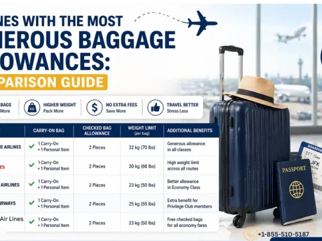Airlines with the Most Generous Baggage Allowances: Comparison Guide