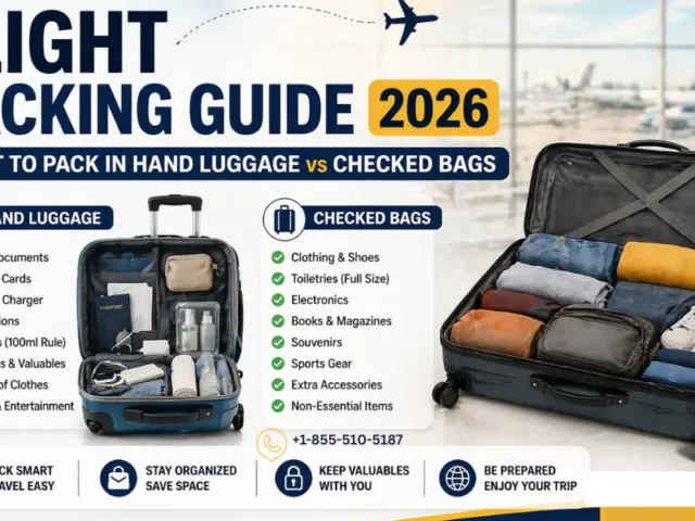 Flight Packing Guide 2026: What to Pack in Hand Luggage vs Checked Bags