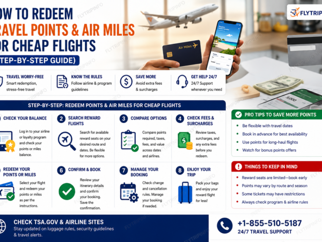 How To Redeem Travel Points & Air Miles For Cheap Flights (Step-by-step Guide)