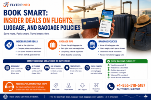 Book Smart: Insider Deals on Flights, Luggage, and Baggage Policies