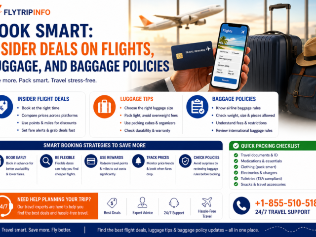 Book Smart: Insider Deals on Flights, Luggage, and Baggage Policies