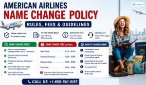 American Airlines Name Change: Rules, Fees, and Name Correction Policy