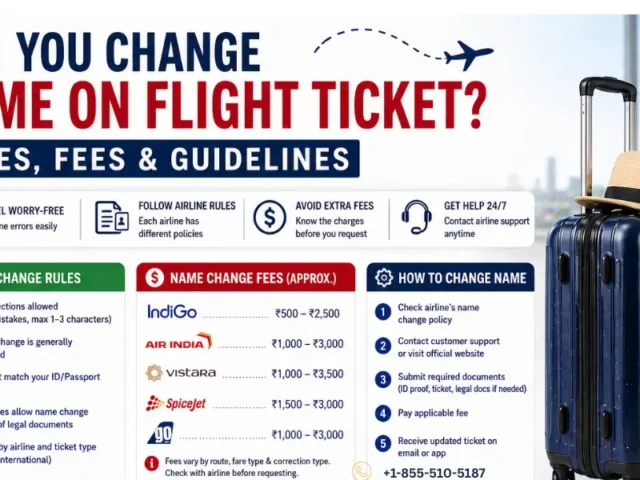 Can You Change Name on Flight Ticket? Rules, Fees & Guidelines