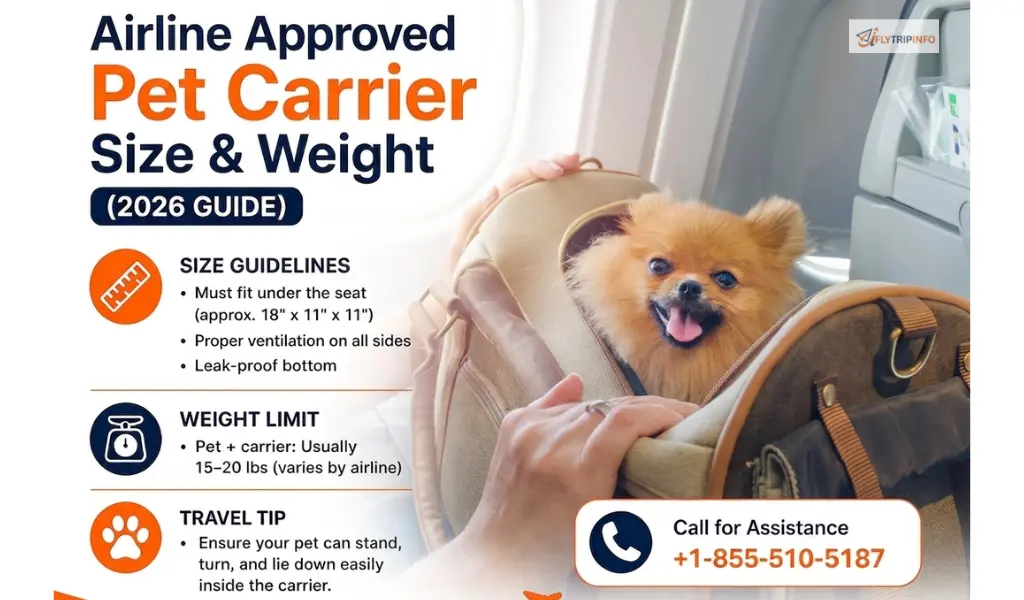Airline Approved Pet Carrier Size & Weight Guide