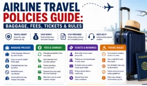 Airline Travel Policies Guide: Baggage, Fees, Tickets & Rules