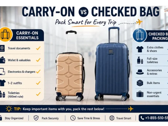 How to Pack a Carry-On Vs a Checked Bag