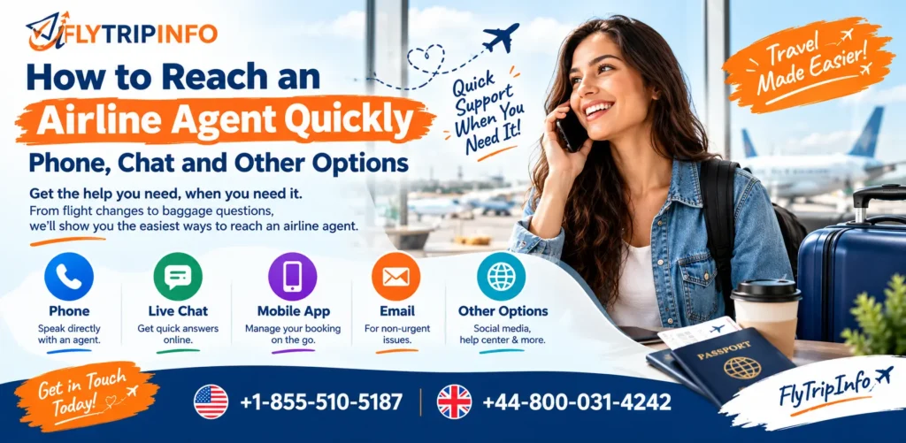 How to Reach an Airline Agent Quickly: Phone, Chat and Other Options