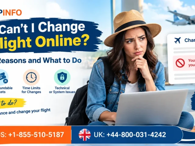 Why Can’t I Change My Flight Online? Common Reasons and What to Do